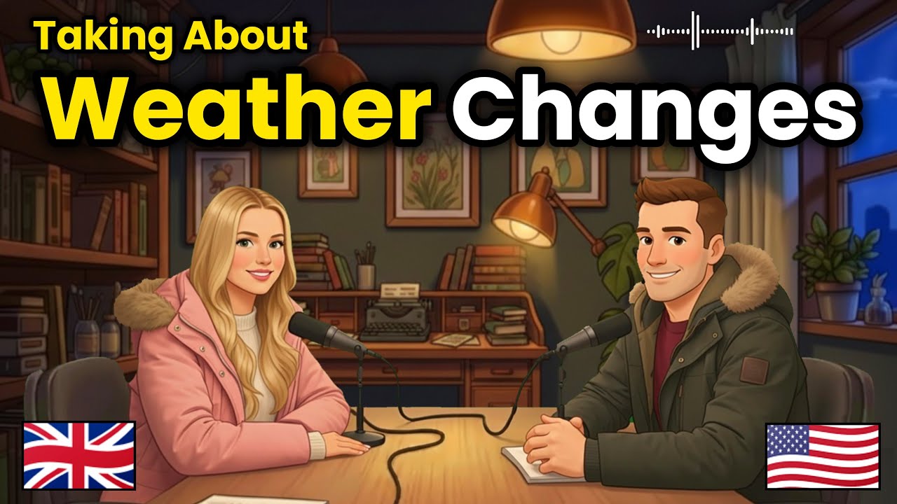 How to Talk About Weather Changes in English | Real English Conversation Practice