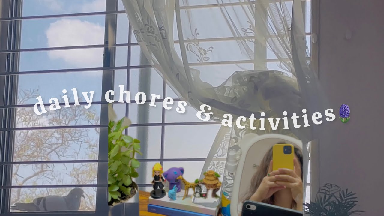 Cozy vlog🪴🫧|daily basic chores🧺  & activities, as most people do 🤍🪽— so do I ✨🪻