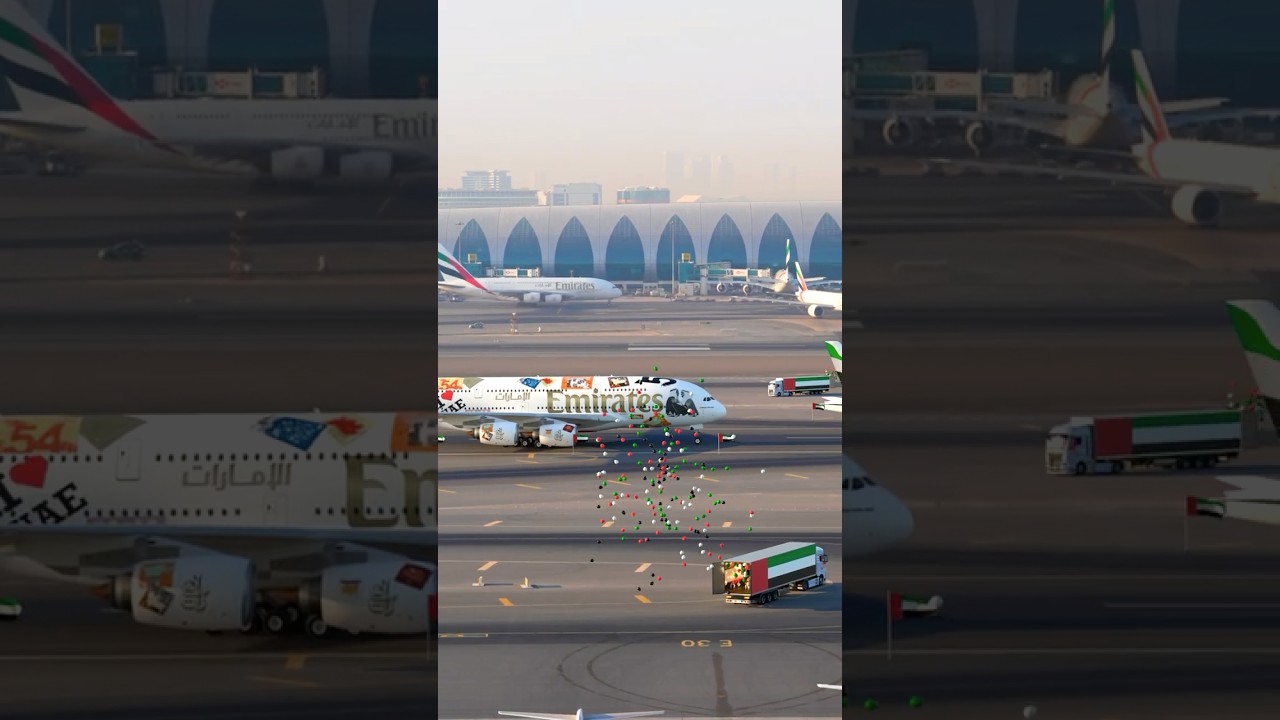 Incredible Emirates Aircraft Parade to Celebrate Eid Al Etihad | Emirates
