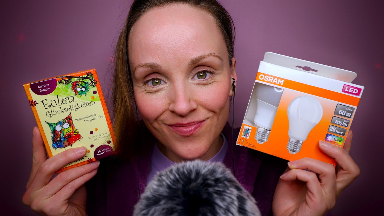 ASMR LIVESTREAM 🧡💜 Mein Sonntag & Zuschauergeschenke ☺️🥰🌷🪻💐🐝 Soft Spoken