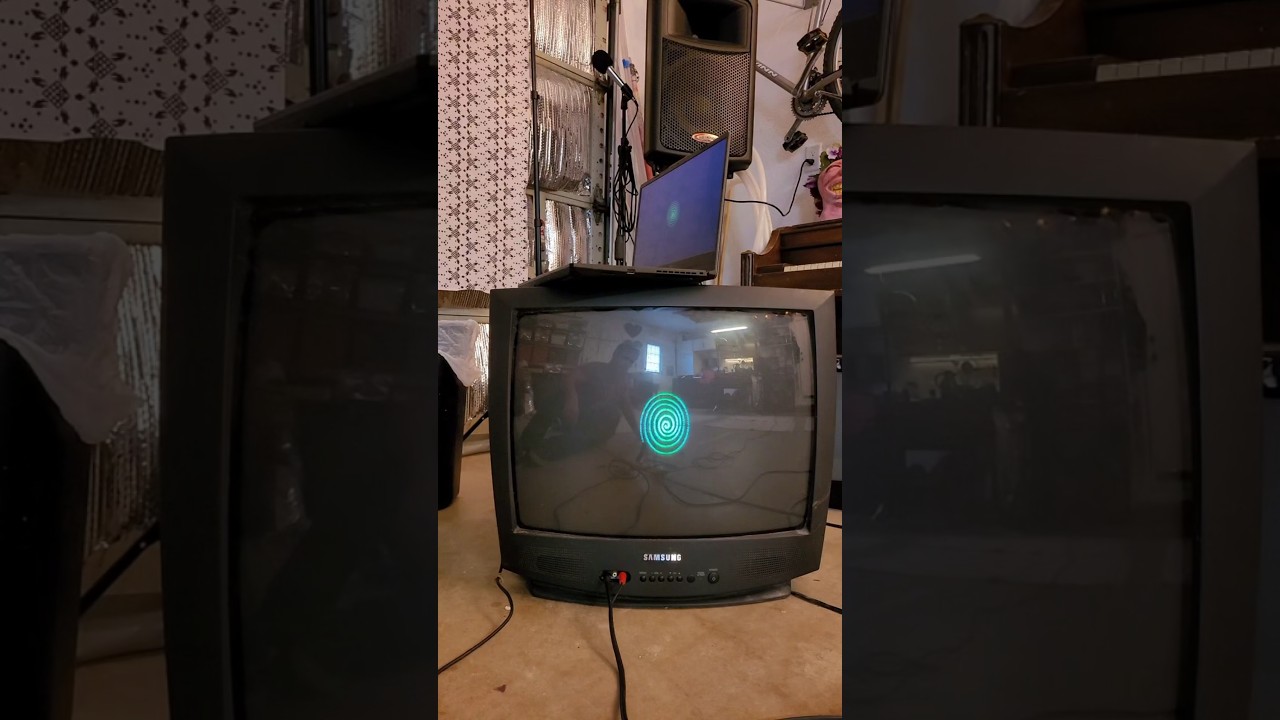 How to connect an HDMI to your CRT TV