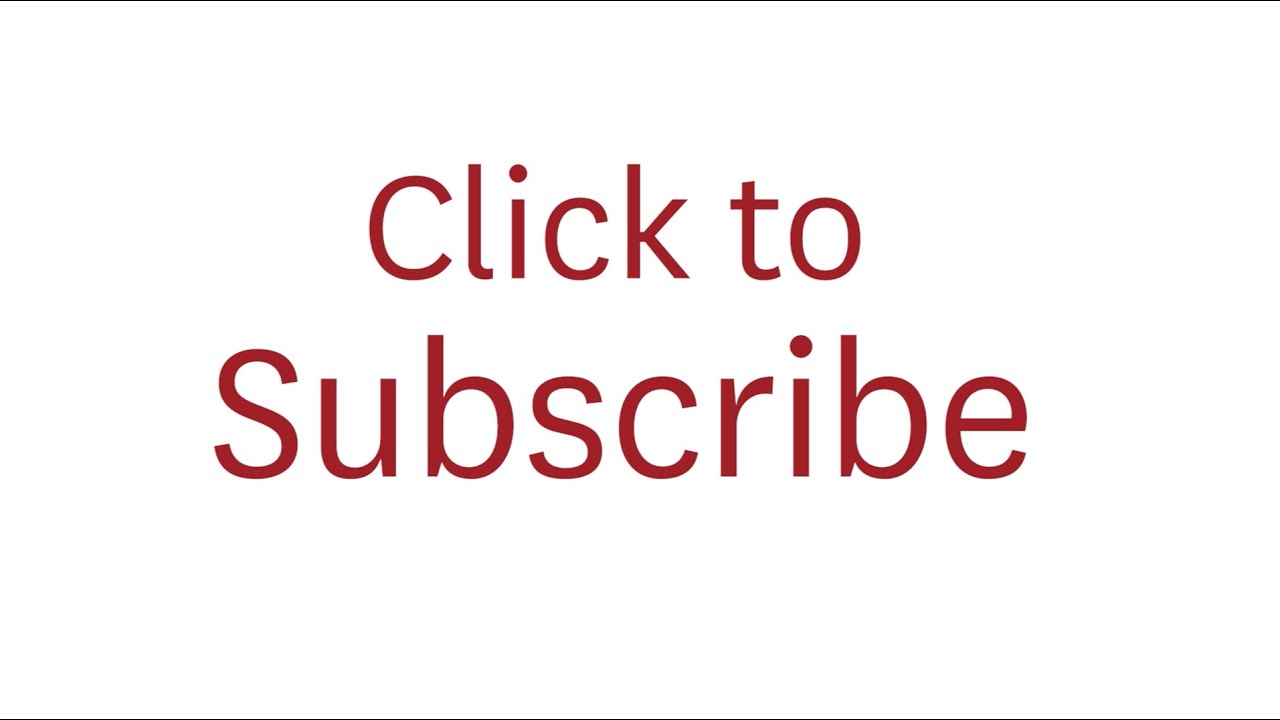 Subscribe to Our Channel
