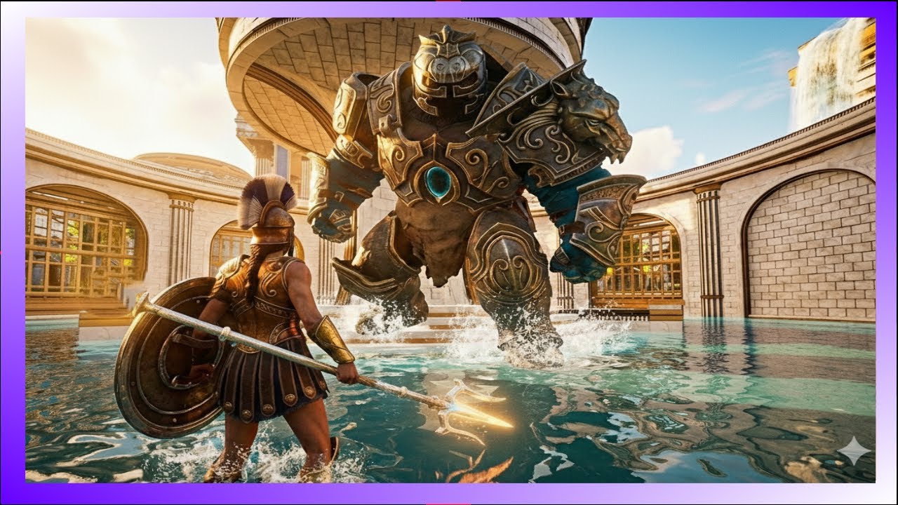 🔱 Железный Голем в игре Dawn of Defiance