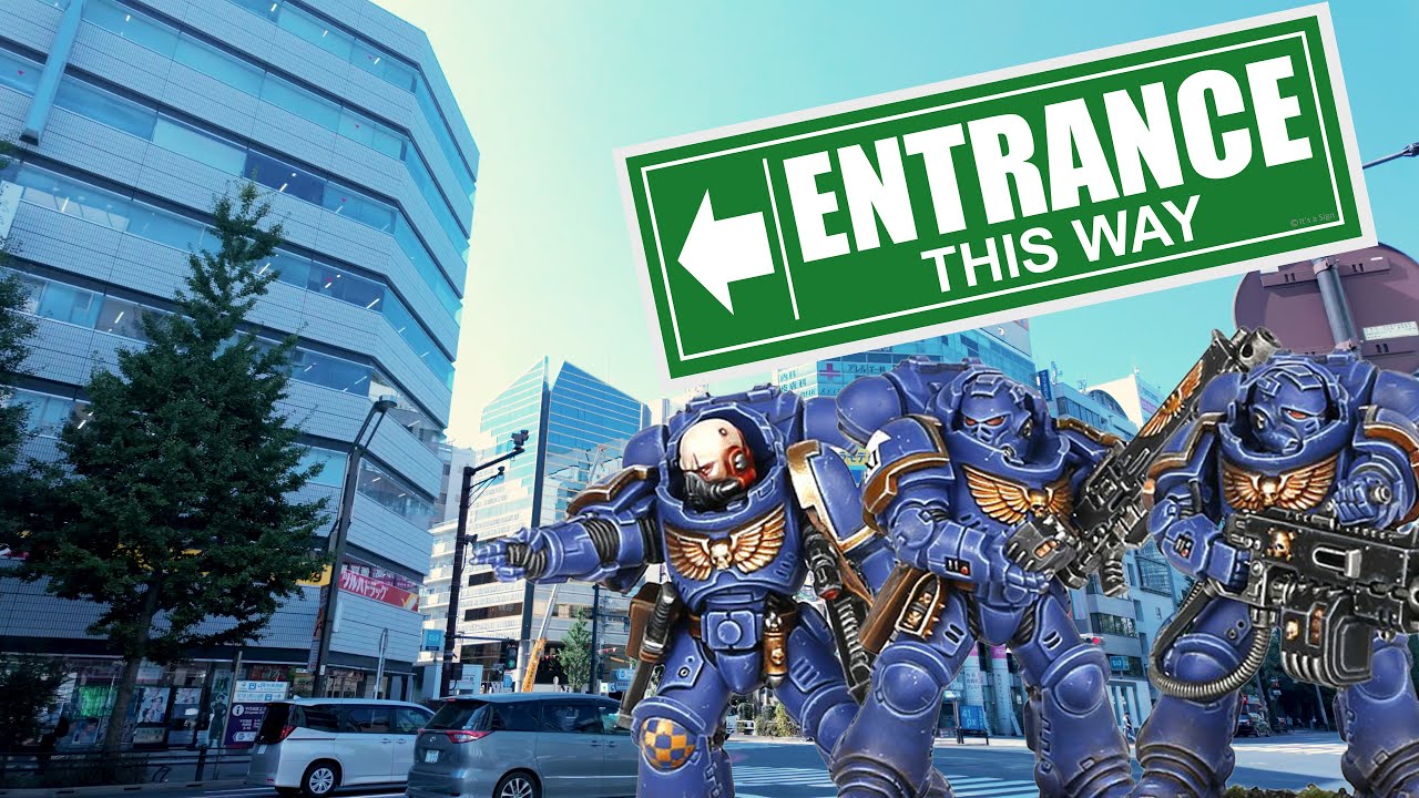 Akihabara's hidden Warhammer shop