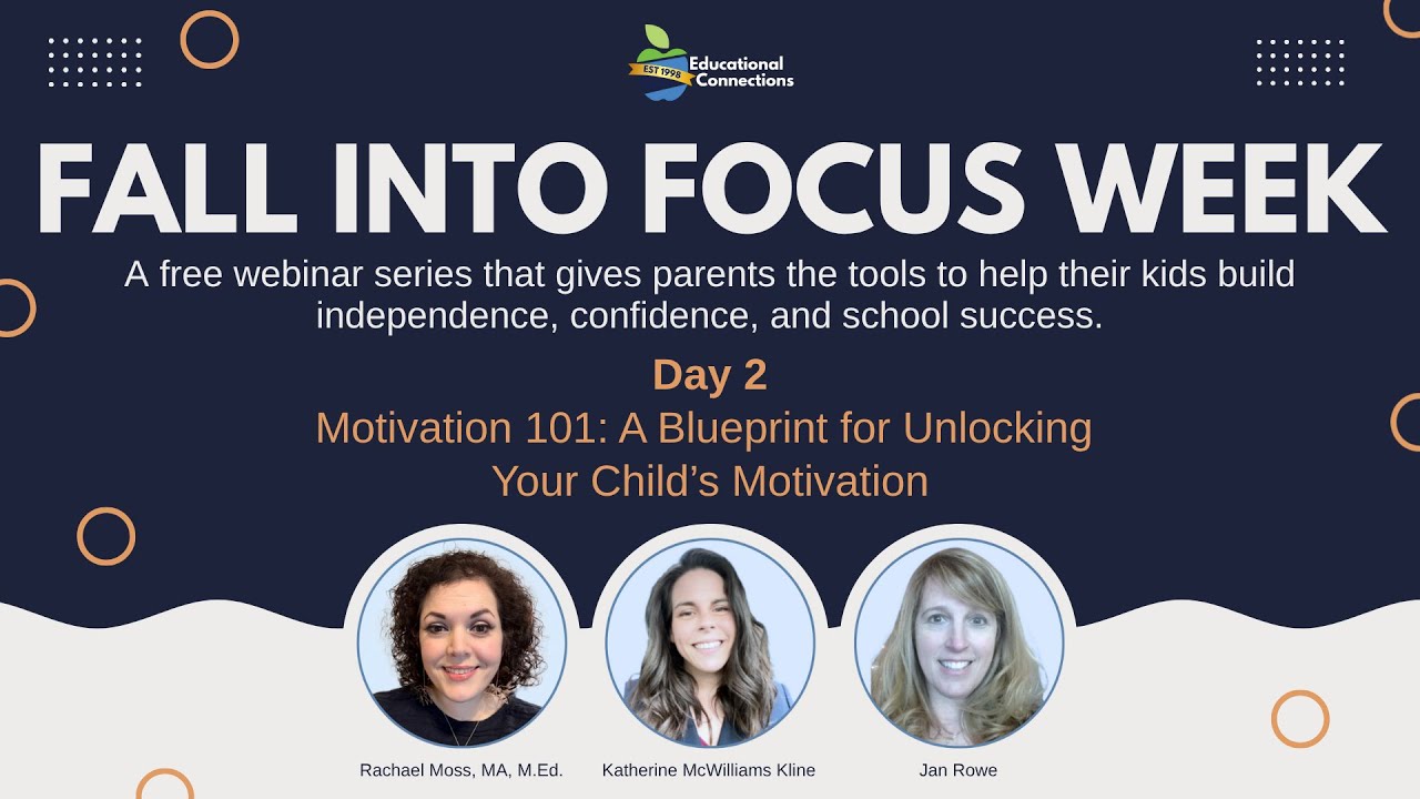 Fall Into Focus Day 2: Motivation 101 for Students