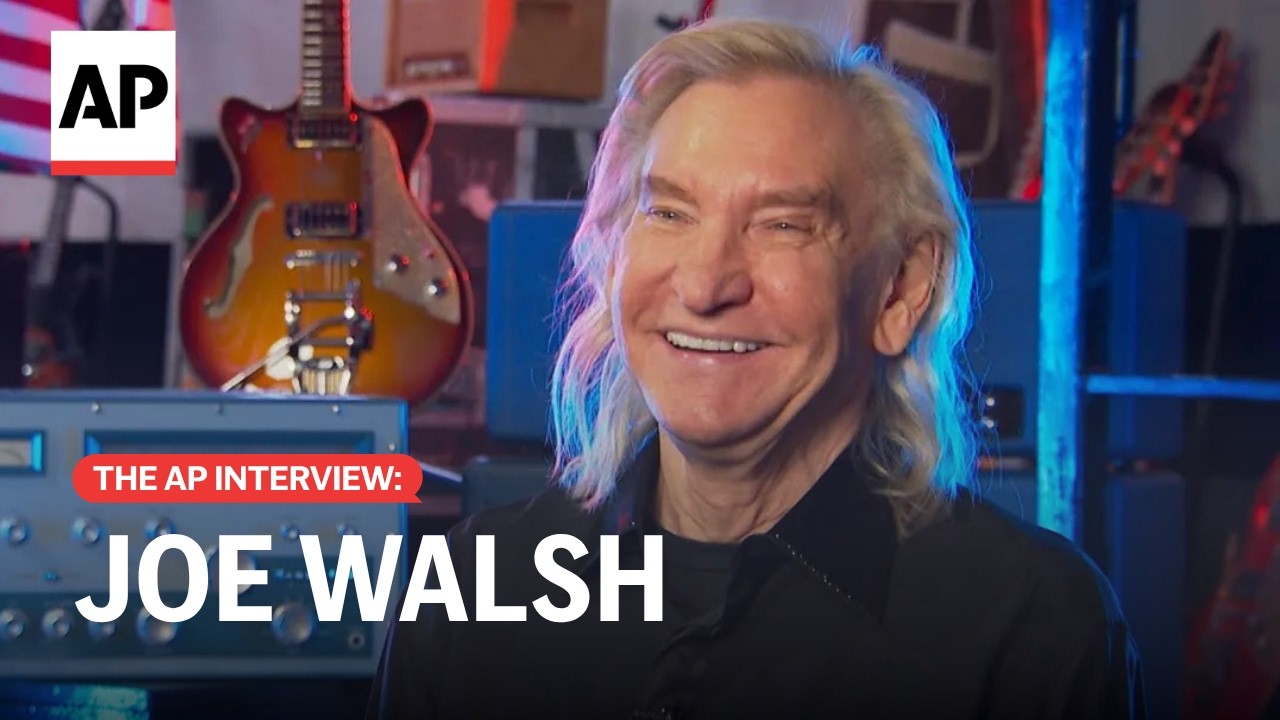 Joe Walsh on custom guitars, craftsmanship and letting go | AP interview