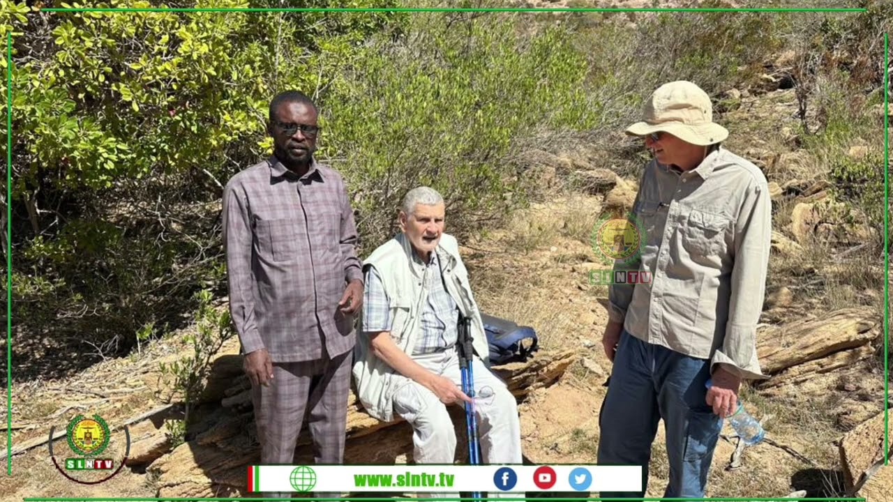 Isuduwaha W/Biyaha ee G/Saaxil oo ka war-bixiyay halka ay marayaan biyaha macaan ee d/ Mandheera.