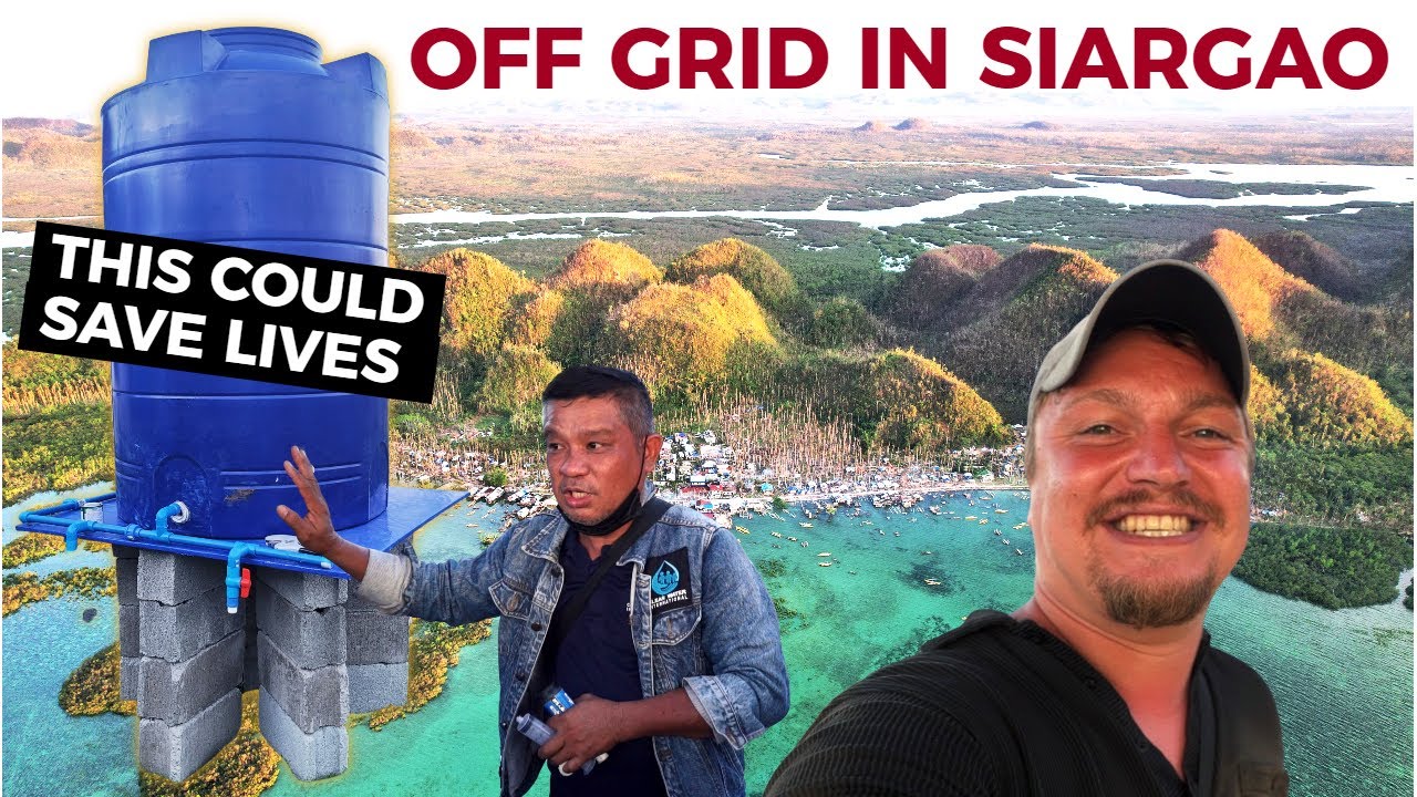 PHILIPPINES OFF GRID WATER SYSTEM INSTALLATION - Siargao Innovative Idea