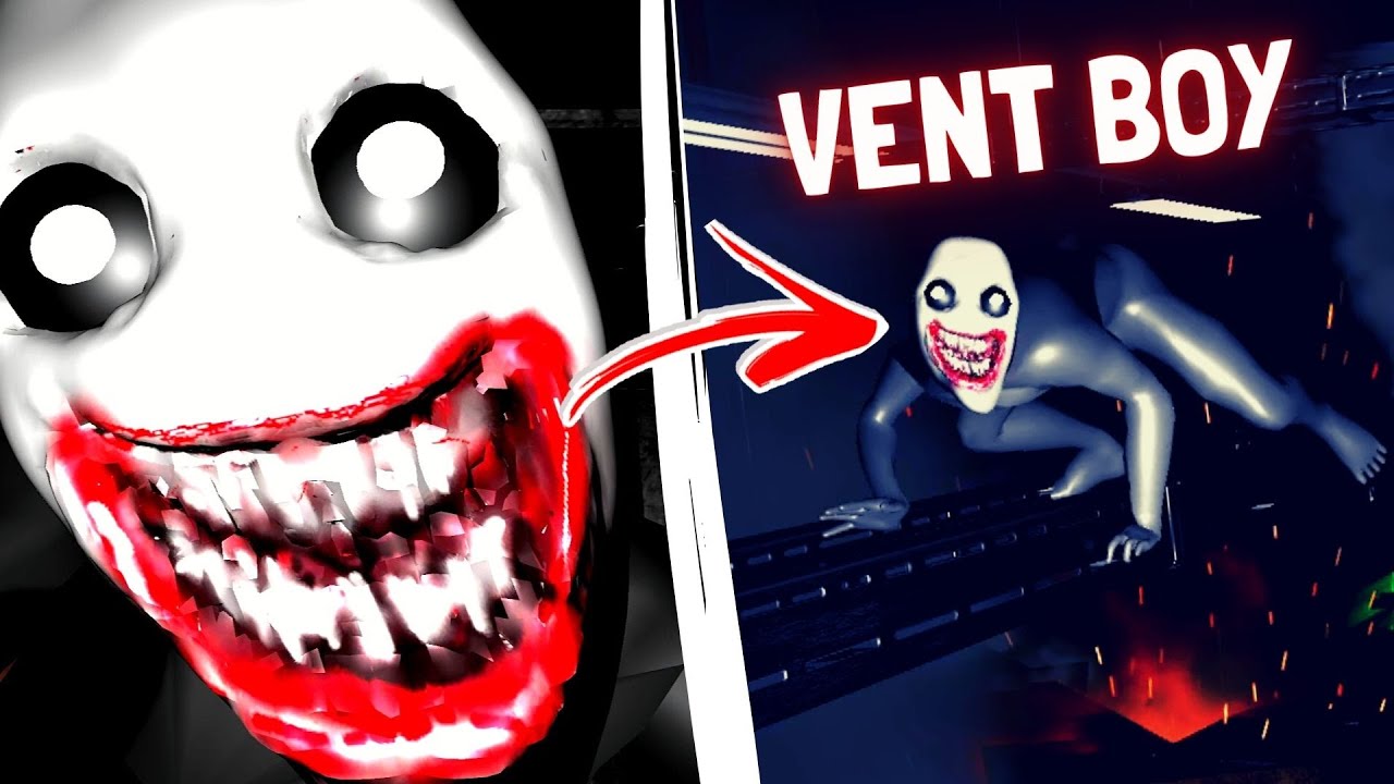This CREEPYPASTA monster lives inside the vents! | Vent Boy [Demo]