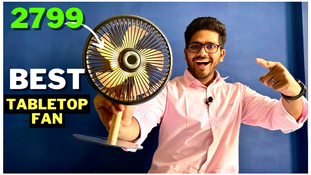 BEST TABLETOP FAN WITH MOOD LIGHT ⚡Best Table Fan Under Rs. 3000⚡NUUK TABLE FAN ⚡
