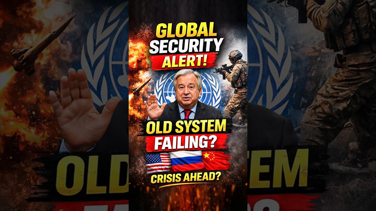 New Global Security Order? | UN Big Warning 🚨 #Geopolitics #UN #WorldNews