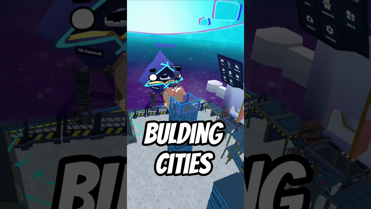 We Built a City!! #vr #sandbox #sandboxvr #digigods