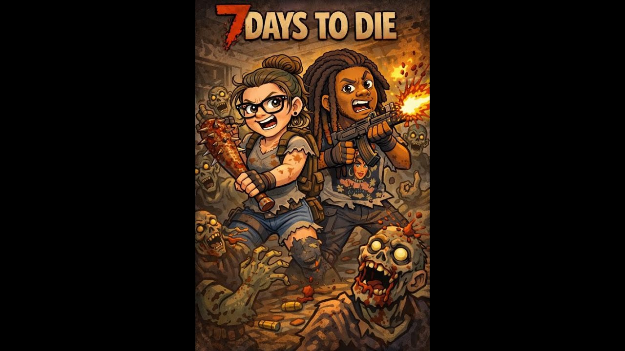 HORDE NIGHT LIVE - WILL OUR BASE SURVIVE OR GET DESTROYED?! | 7 Days to Die