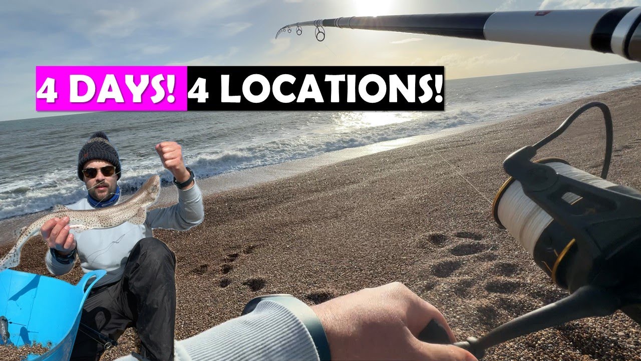 The ULTIMATE South Coast Fishing Adventure! Southbourne/Chesil/Hordle/Branksome!