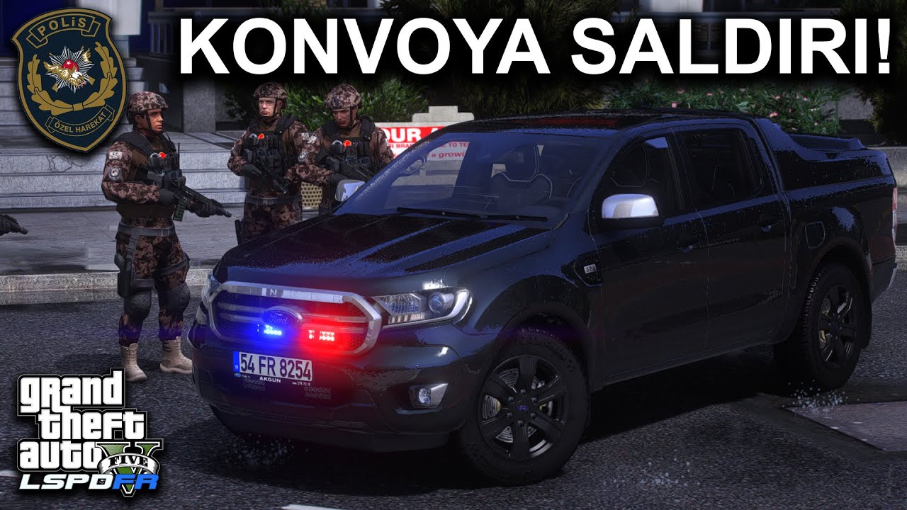 KONVOYA SALDIRI YAPTILAR ! - GROVE'A BÜYÜK BASKIN! - GTA 5 POLİS ÖZEL HAREKAT MODU
