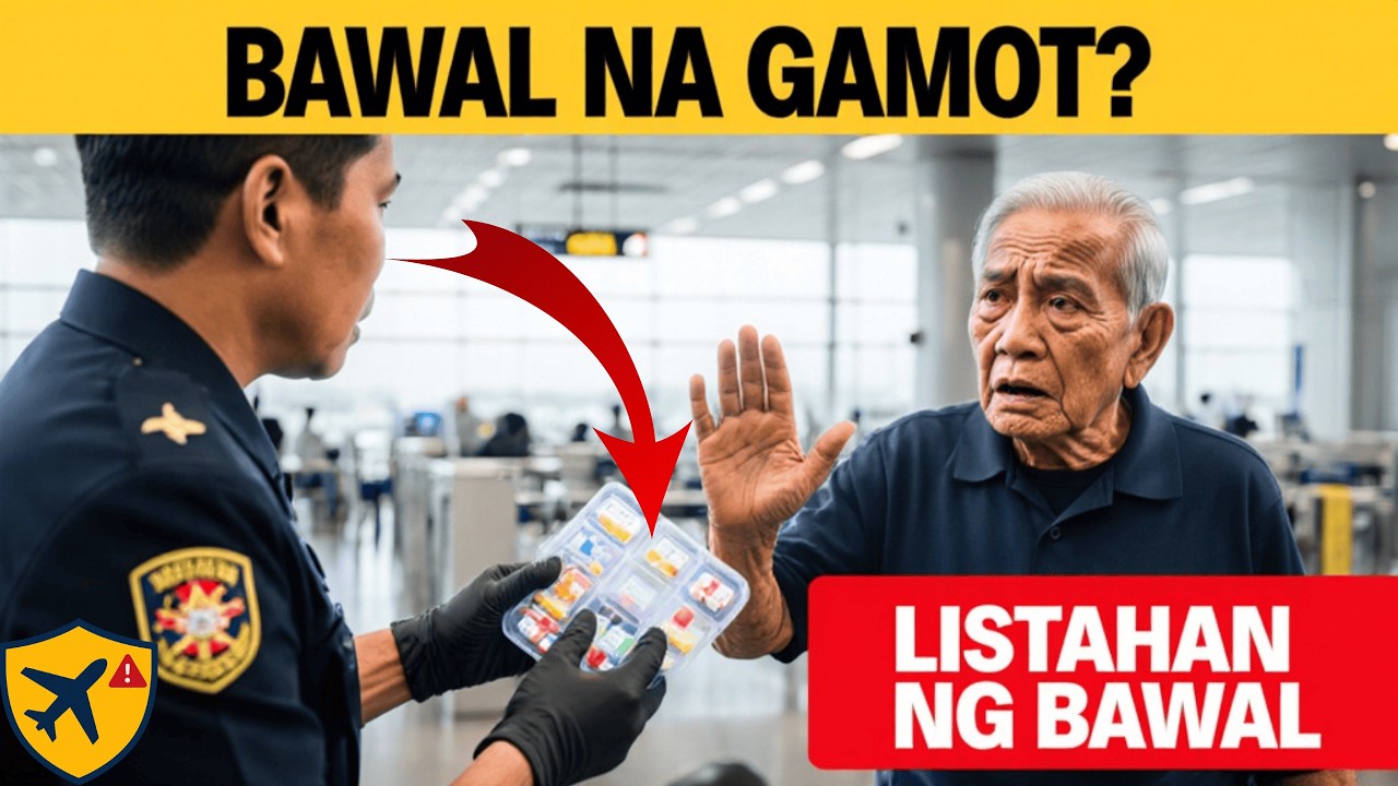 BAWAL NA GAMOT SA AIRPORT? 7 Gamot na Kumpiskado sa Seniors (Dubai, Japan, KSA, SG, HK, AU at USA)