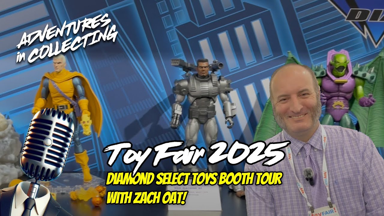 New York Toy Fair 2025: Diamond Select Toys Booth Tour with Zach Oat