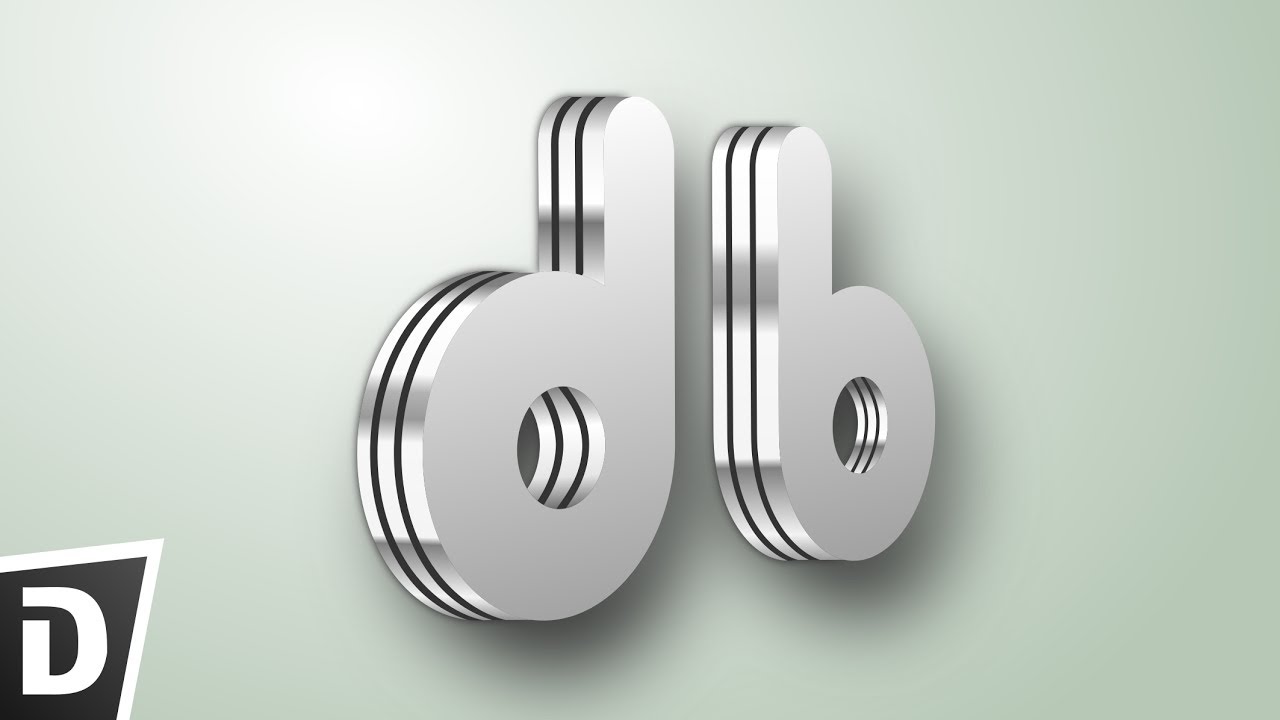 Metal Text Logo   Inkscape Tutorial