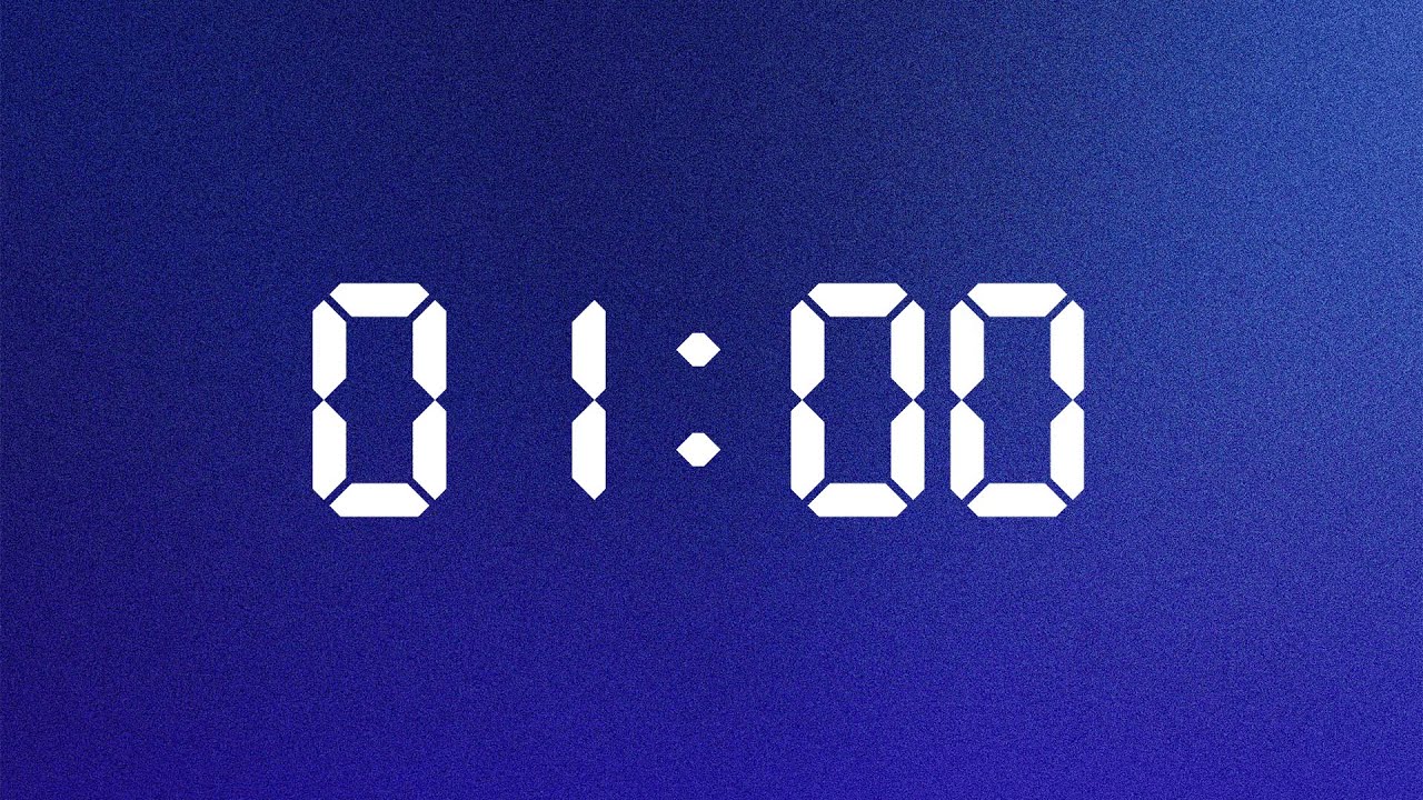 1 Minute Timer to Shift Your Brain Waves to Focus & Stay in Frequency | Deep State Edition | NX 🎵🎵