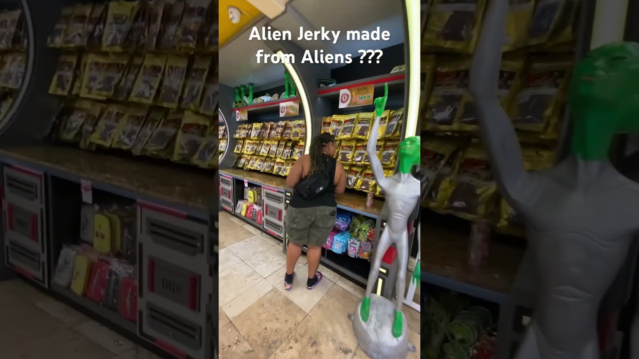 Alien Fresh jerky #roadside #roadsideattractions #alien #weird #jerky #nevada #american #travel
