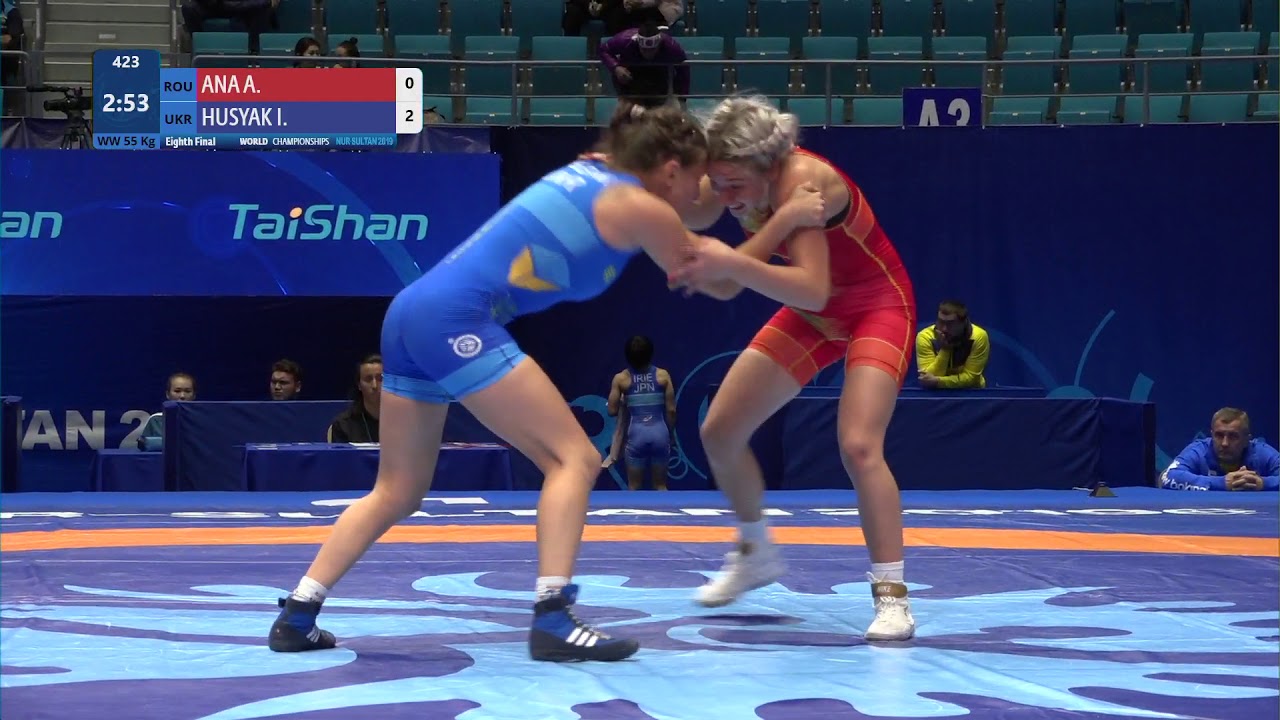 1/8 WW - 55 kg: A. ANA (ROU) v. I. HUSYAK (UKR)