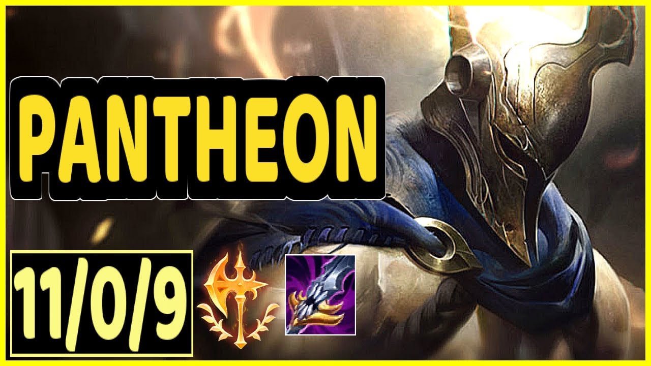 PANTHEON VS NIDALEE - 11/0/9 KDA JUNGLE GAMEPLAY CHALLENGER I