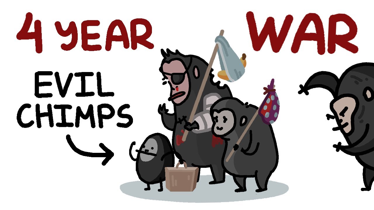 the horrors of the Gombe Chimpanzee War (ft. @Raegasm )