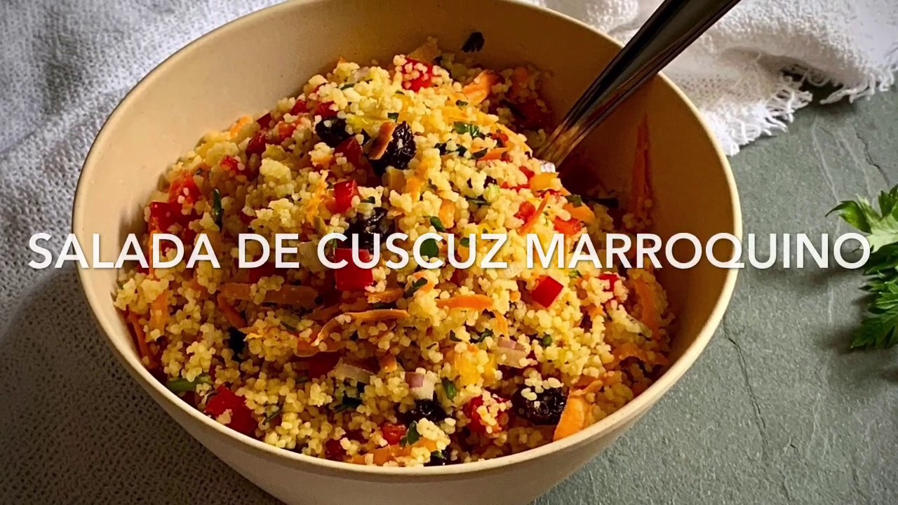 Salada de Cuscuz Marroquino