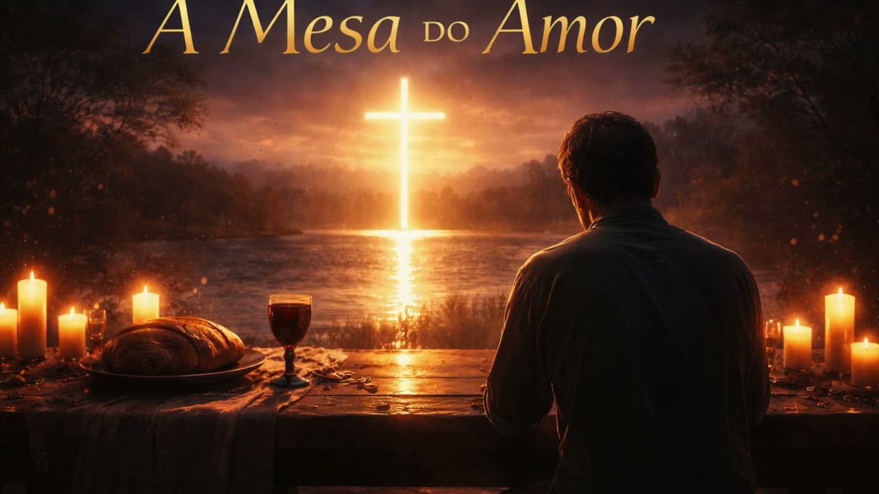 Entre a Água e o Pão | A Mesa que Revela o Amor 🍷🍞 | Gospel | Louvor