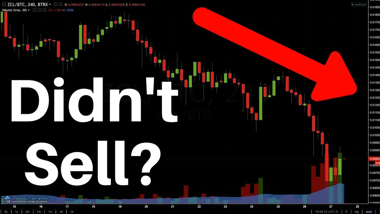 I made a bad trade...