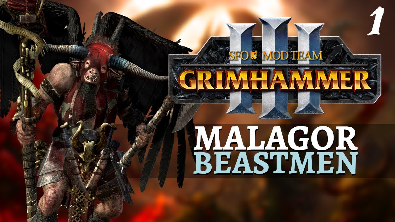 ЗДЕСЬ МЫ КОЗА | SFO Immortal Empires - Total War: Warhammer 3 - Зверолюди - Малагор Темное знамен...