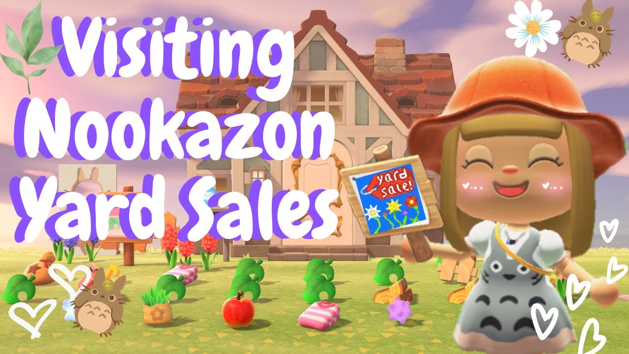 Visiting Nookazon Yard Sales| Animal Crossing New Horizons