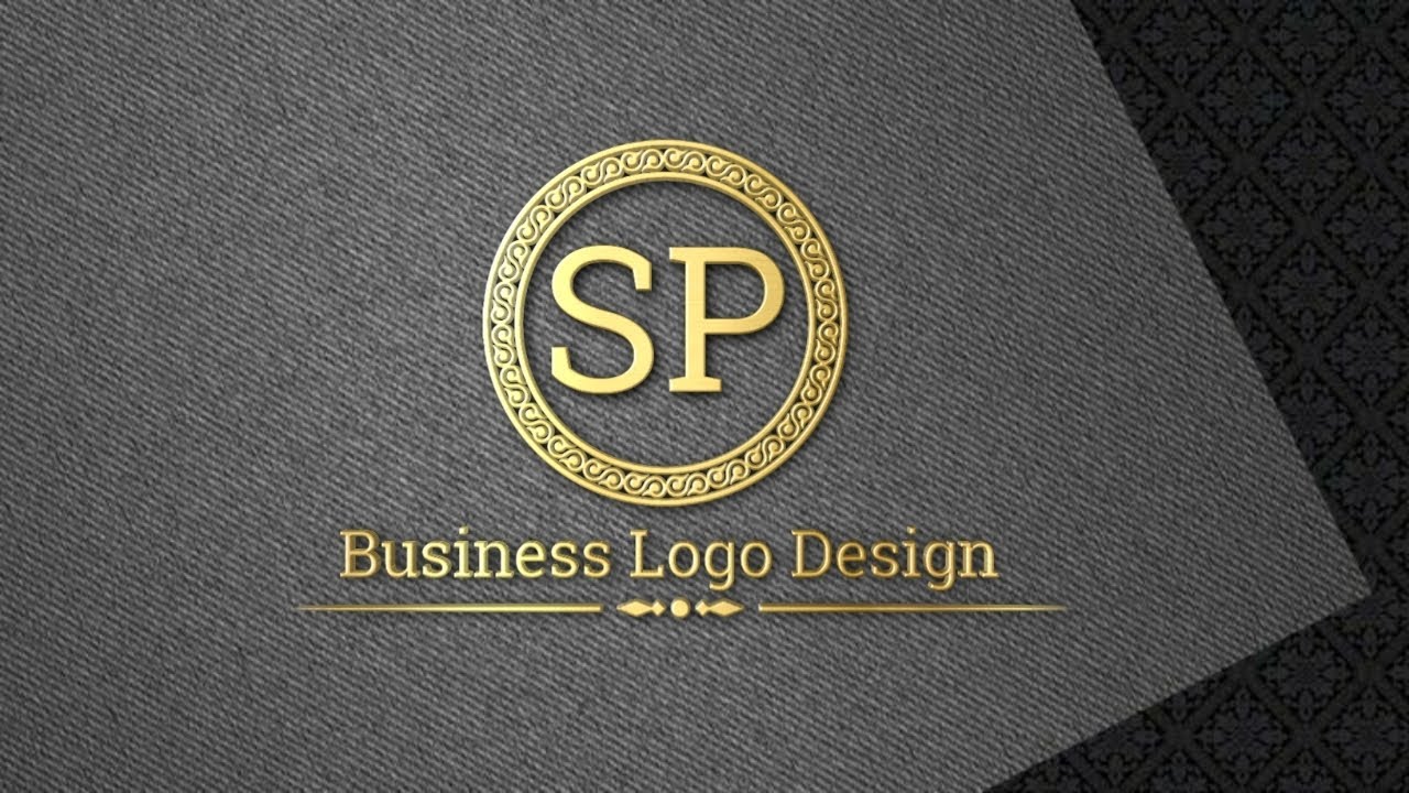 SP Business Logo Design Pixellab || How To Business Logo Design || Nirmala Graphic Design