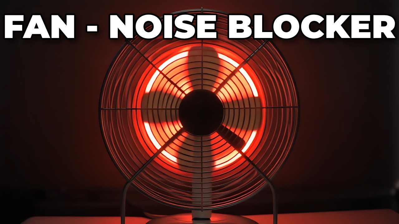 10 Hours of Relaxing Fan Noise for Sleep, Focus & Meditation | White Noise ASMR