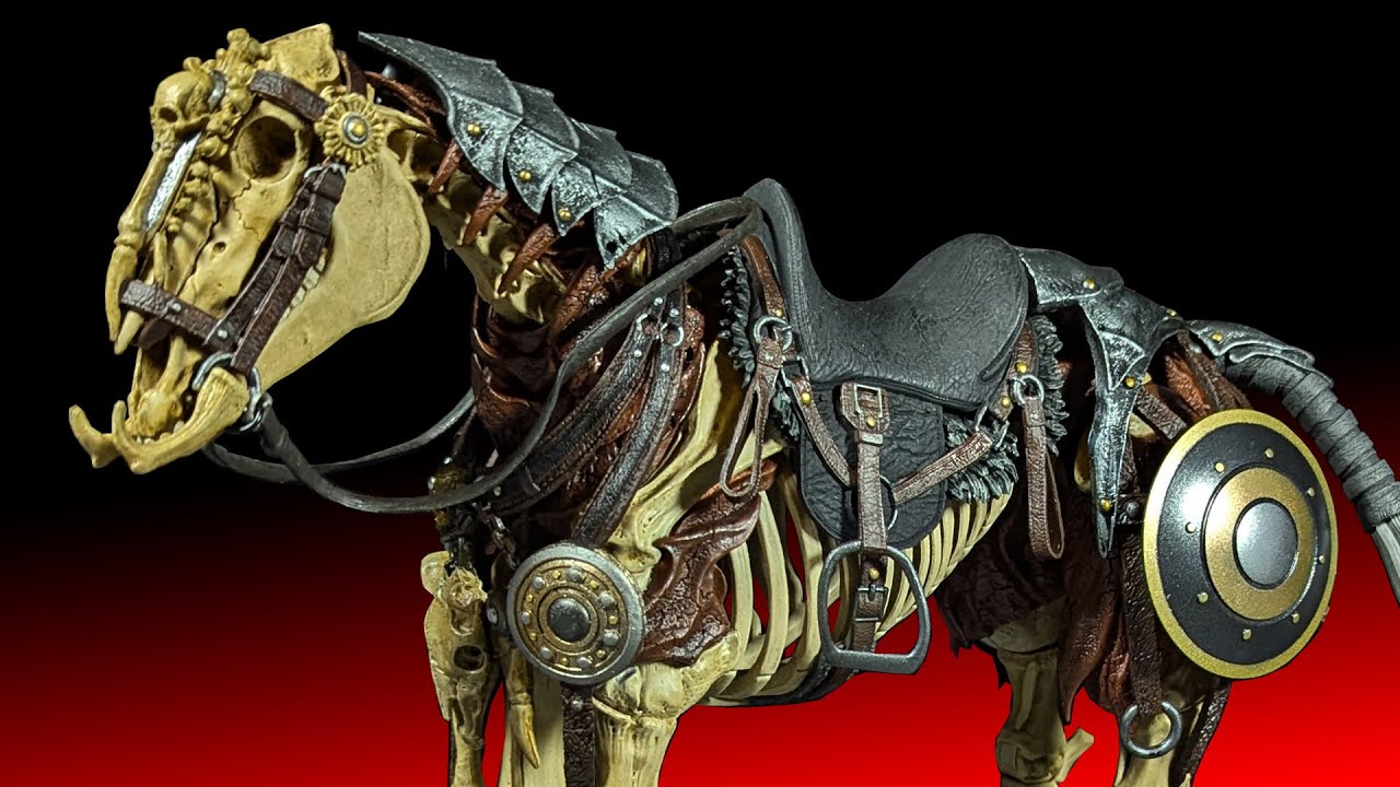 Mythic Legions Conabus Skeleton Horse Figure Review