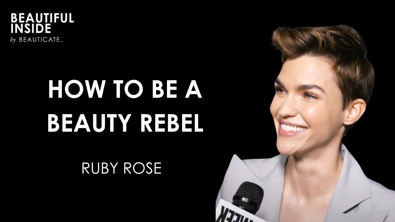 How to be a beauty rebel with Ruby Rose - Beauticate.com interview