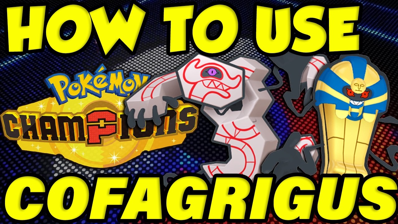 КАК ИГРАТЬ ЗА COFAGRIGUS В POKEMON CHAMPIONS! Гайд по мувсетам Cofagrigus | Лучшие билды для Cofa...