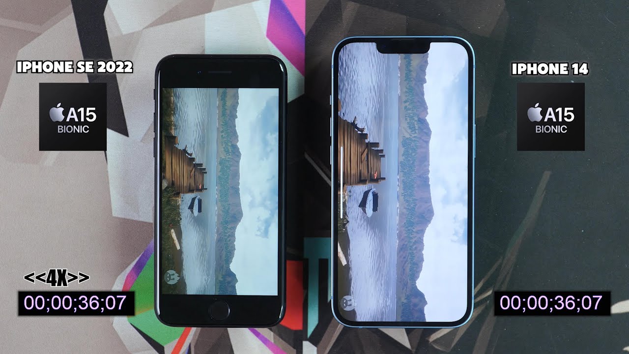 iPhone 14 vs iPhone SE 2022 AnTuTu Benchmark Scores
