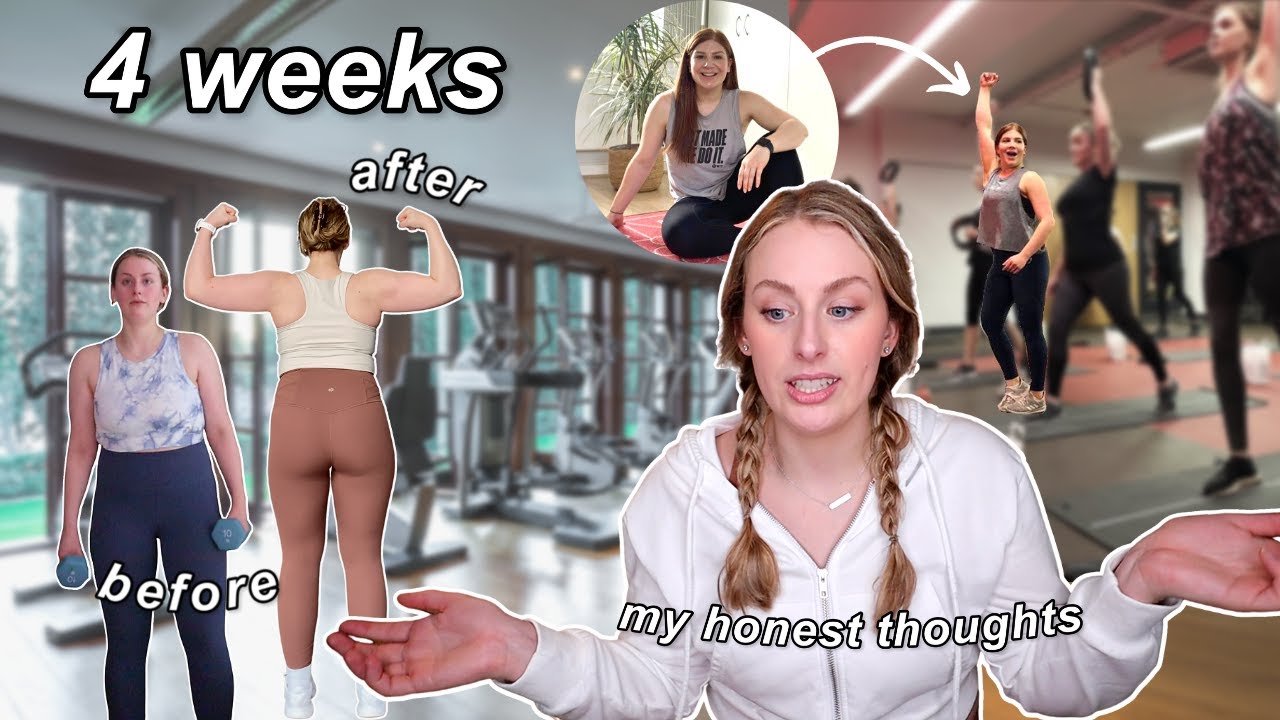 i TRAINED with a PERSONAL TRAINER for 4 WEEKS