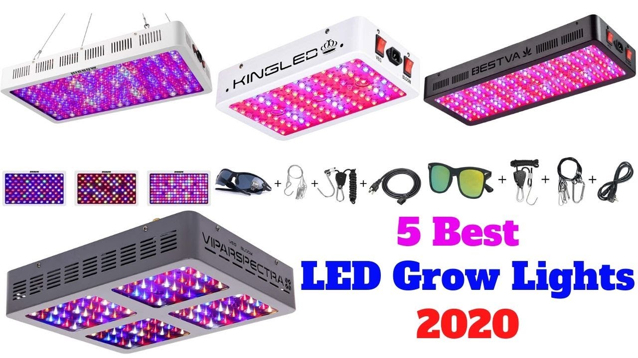 5 Best LED Grow Lights 2020