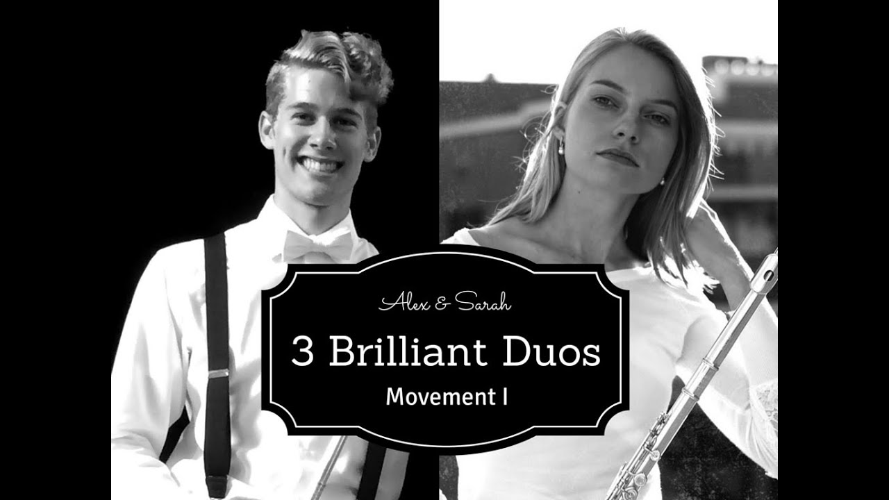 3 Brilliant Duos Op. 81 Mvmt. 1 - Friedrich Kuhlau (Flute Duet)