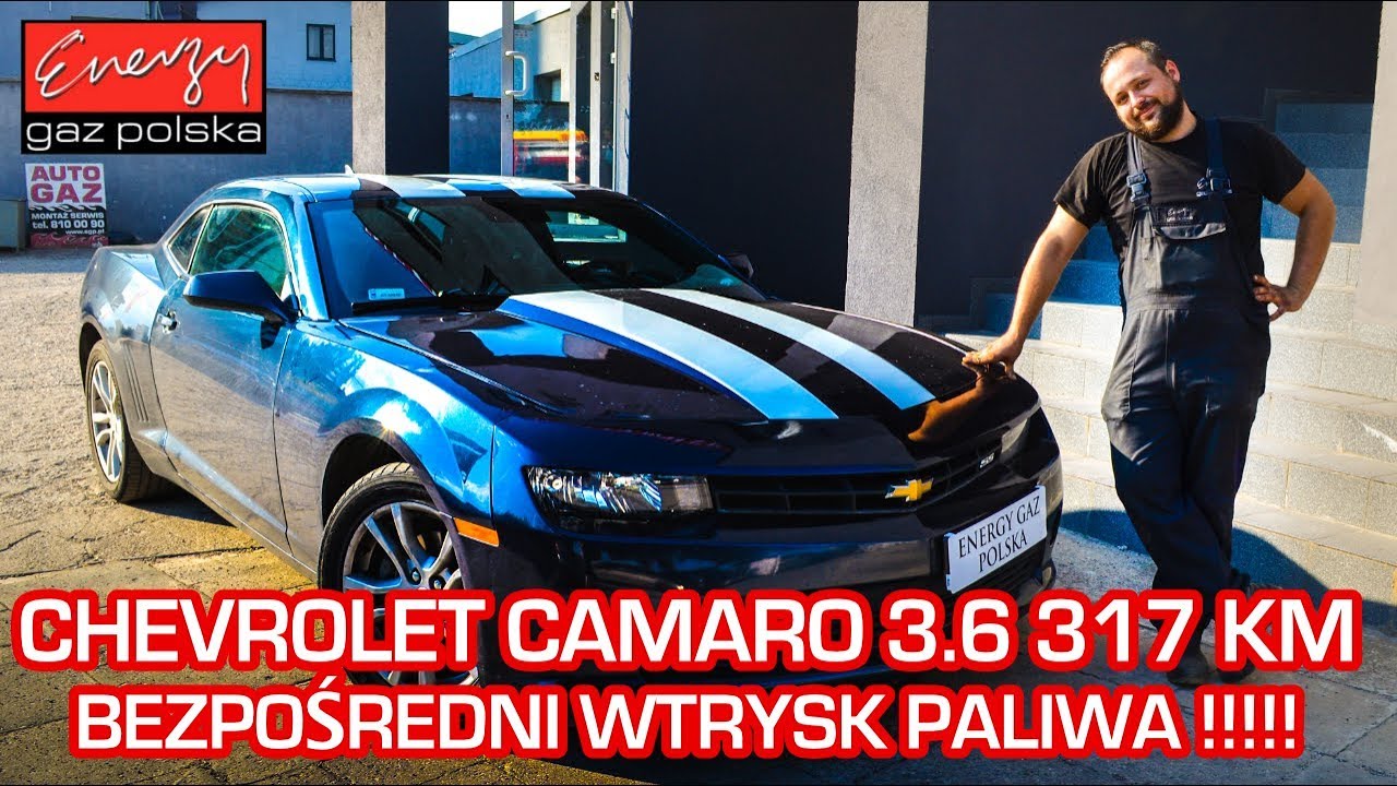 LPG do Chevroleta Camaro BEZPOŚREDNI WTRYSK 3.6 317KM 2014r w Energy Gaz Polska na auto gaz PRINS DI