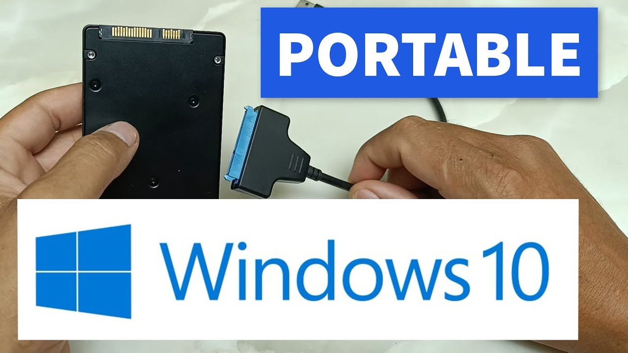 Como Crear Windows 10 PORTABLE en SSD o Memoria USB 