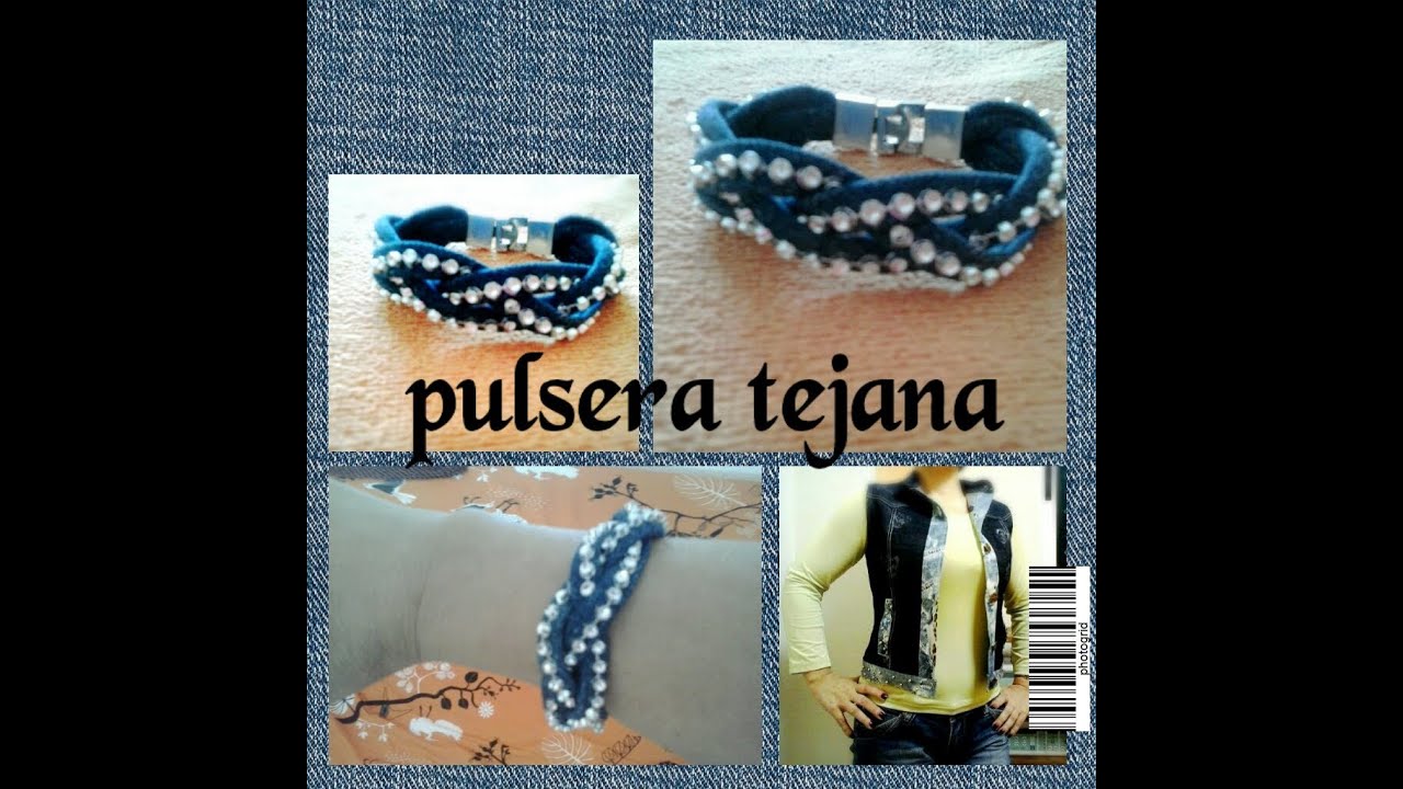 Como hacer una pulsera vaquera
