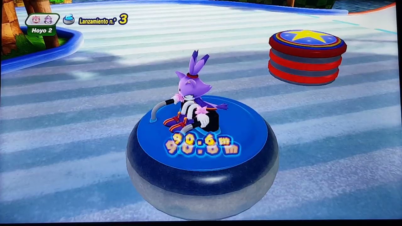 Mario & Sonic Sochi 2014 Medley Mania Sonic Stage Medley #9 (Blaze)