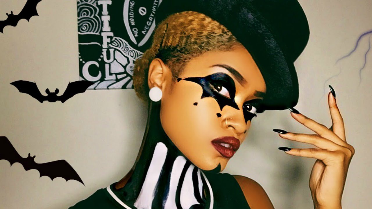 ♠ Evil Jester Halloween Makeup Tutorial! ♣ | Bri Hall