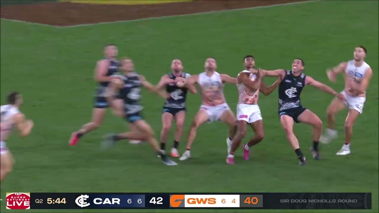 Blake Acres - AFL 2025 Round 11 Highlights - Carlton vs GWS Giants