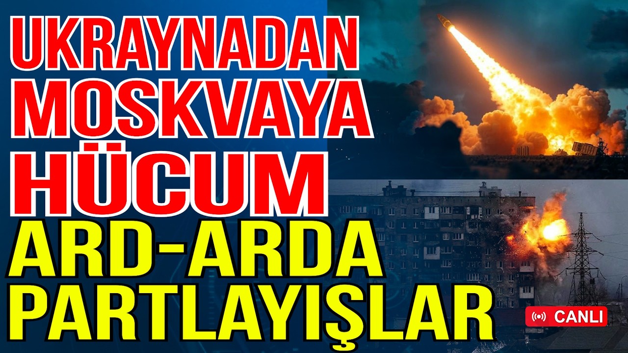 Ukraynadan Moskvaya hücum - Rusiyada ard-arda partlayışlar- Gündəm Masada - Media Türk TV