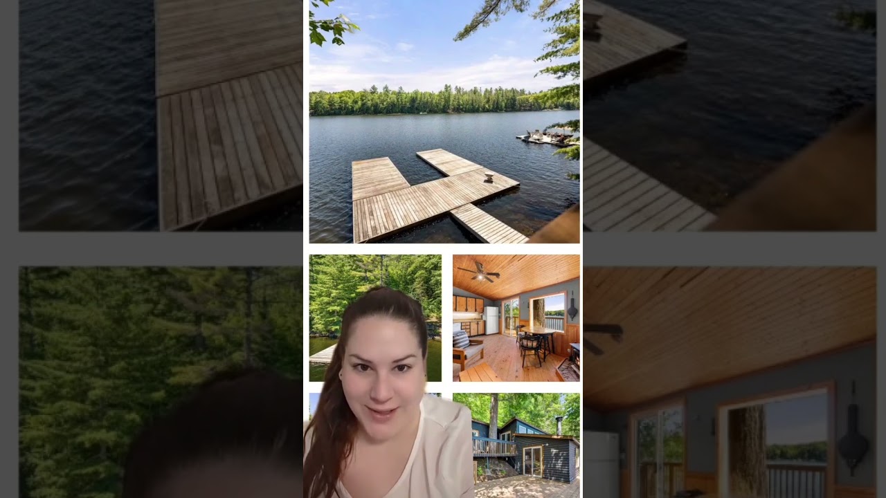 New listing! Waterfront Cottage in Ontario under 600k, perfect for an Airbnb!