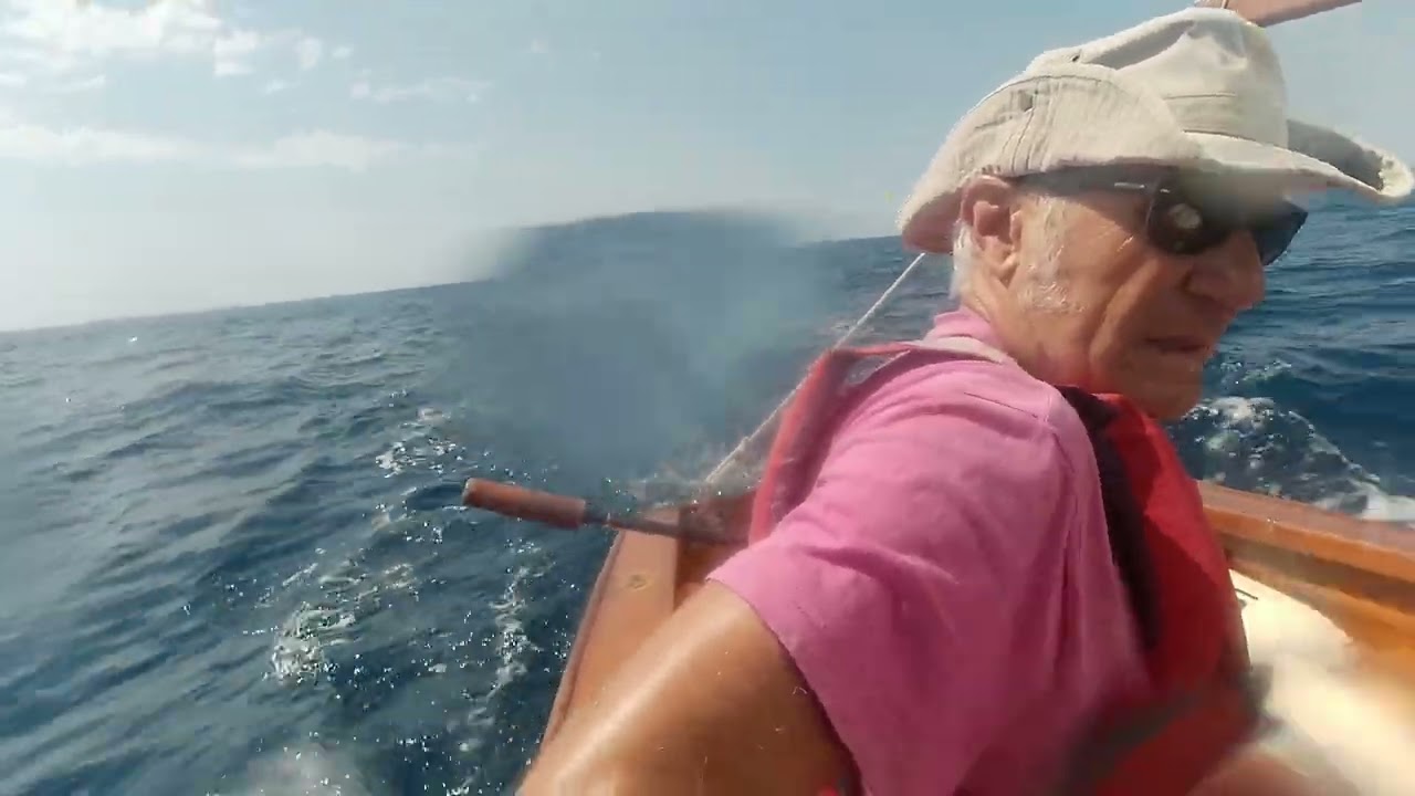 navegando con un vaurien en lloret de mar